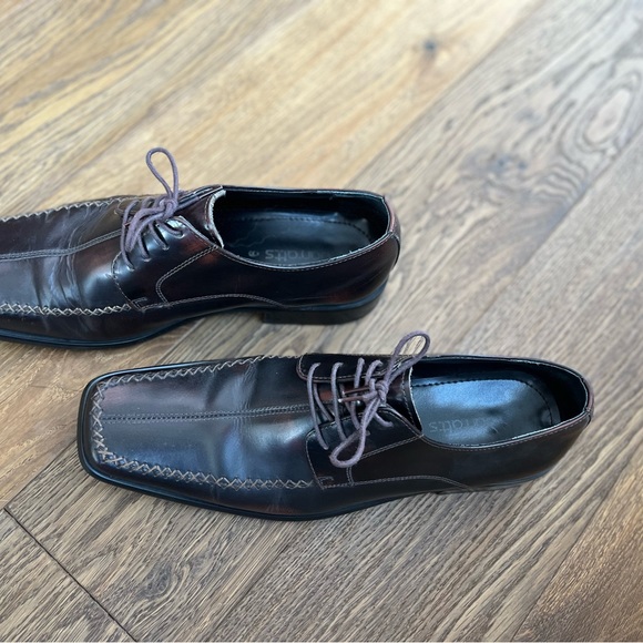 Steve madden + barratts. Brownish black, leather. Barely used. - Picture 8 of 9